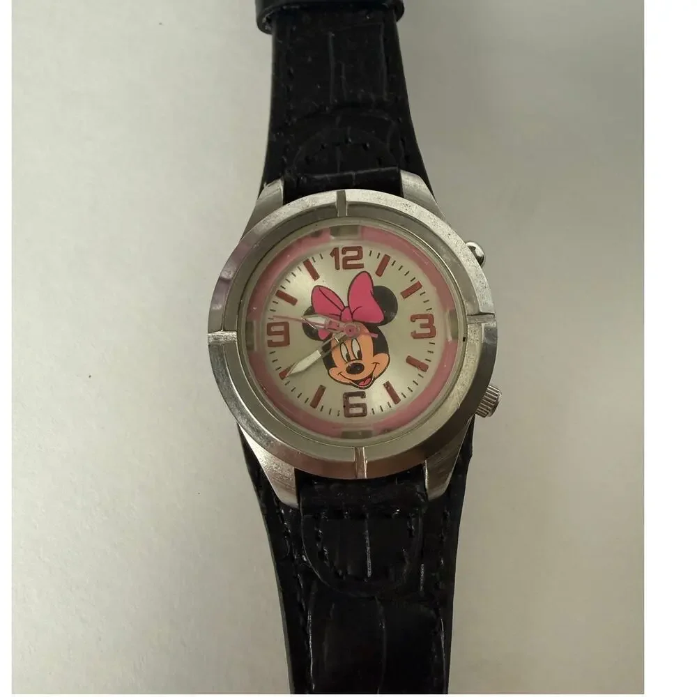 Vintage Minnie Mouse Watch - Walt Disney - Accutime